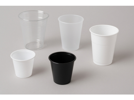 Olika sorters Plastmugg