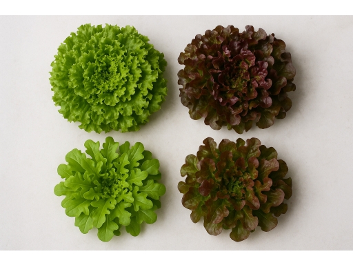 Olika sorters Plocksallad
