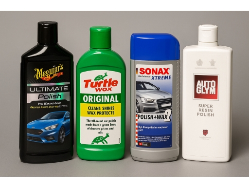 Olika sorters Polermedel bil
