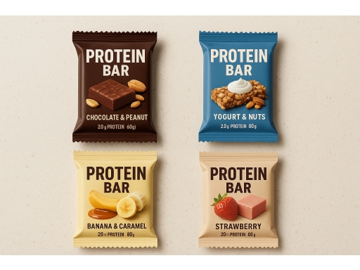 Olika sorters Proteinbar