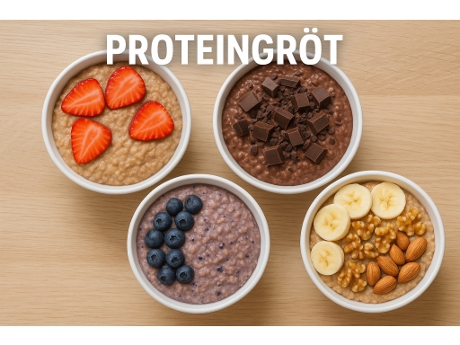 Olika sorters Proteingröt