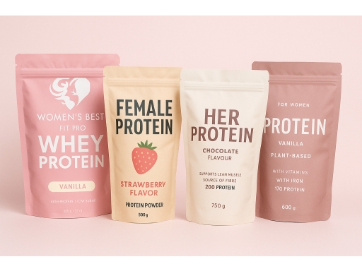 Olika sorters Proteinpulver för tjejer och kvinnor