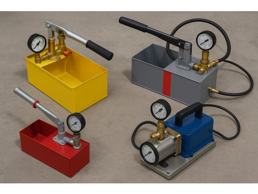 Olika sorters Provtryckningspump