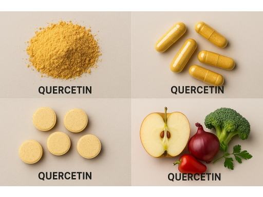 Olika sorters Quercetin