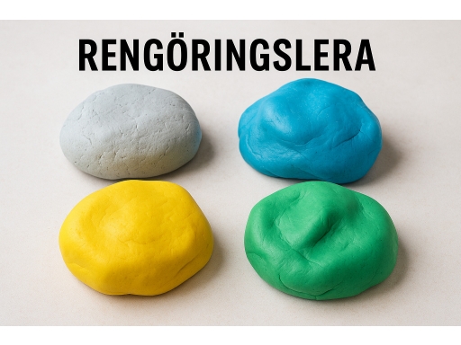 Olika sorters Rengöringslera
