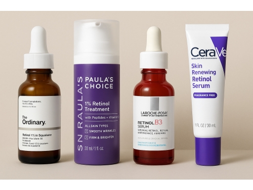 Olika sorters Retinol för ansiktet