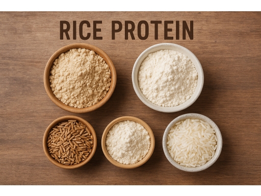 Olika sorters Risprotein