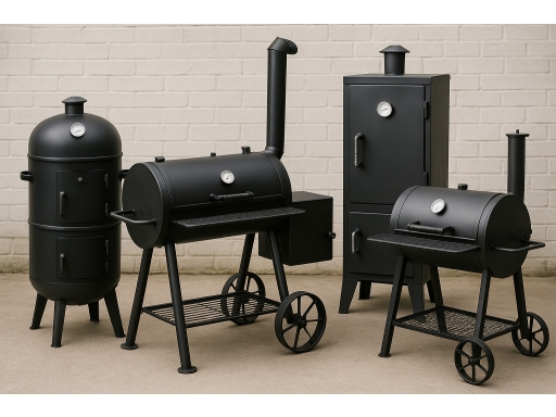 Olika sorters Rökgrillar