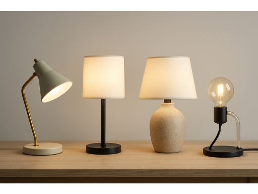 Olika sorters Sängbordslampa