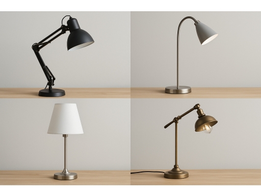 Olika sorters Skrivbordslampa