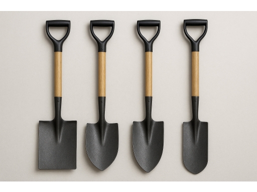 Olika sorters Spade