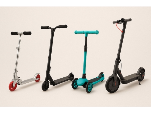 Olika sorters Sparkcykel