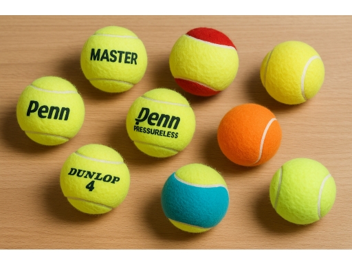 Olika sorters Tennisbollar