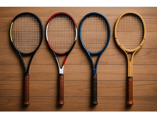 Olika sorters Tennisracket