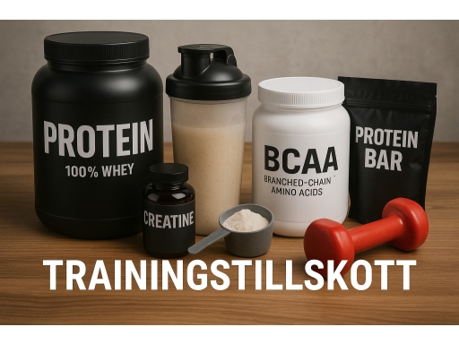 Olika sorters Träningstillskott