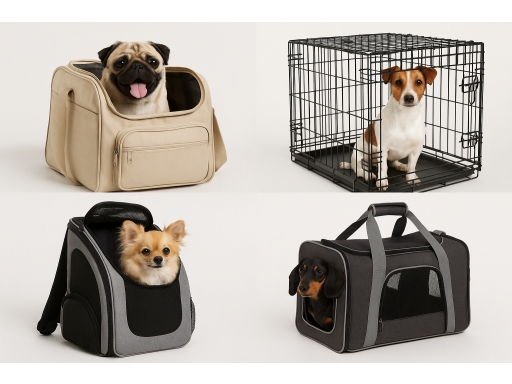 Olika sorters Transportväska hund