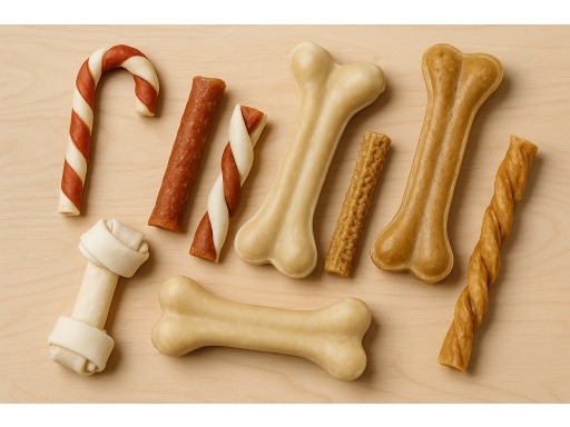 Olika sorters Tuggben hund