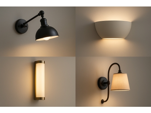 Olika sorters Vägglampa
