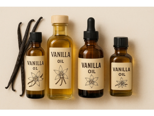 Olika sorters Vaniljolja