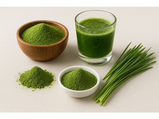 Olika sorters Vetegräspulver