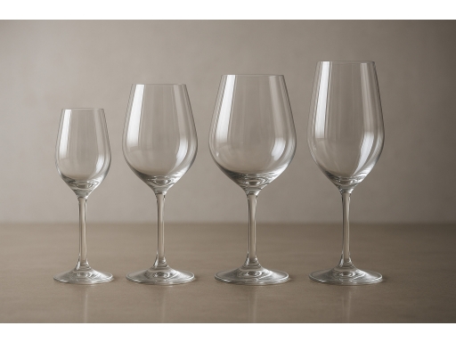 Olika sorters Vinprovarglas