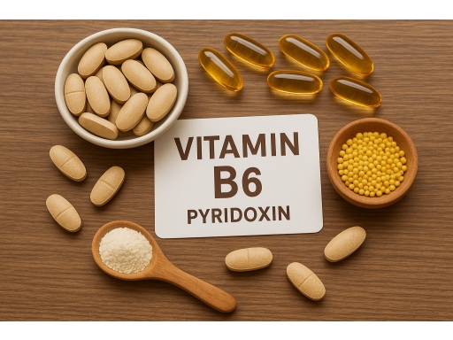 Olika sorters Vitamin B6 Pyridoxin