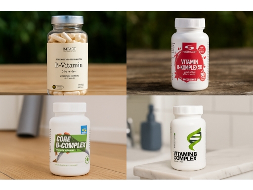 Produktguide testar B-vitamin
