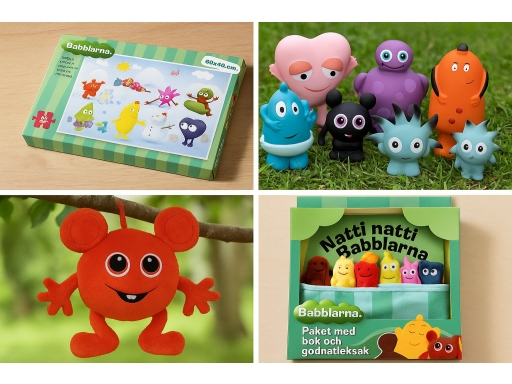 Produktguide testar Babblarna leksaker