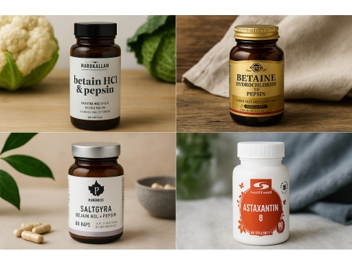 Produktguide testar Betain HCL
