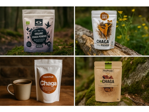 Produktguide testar Chagapulver