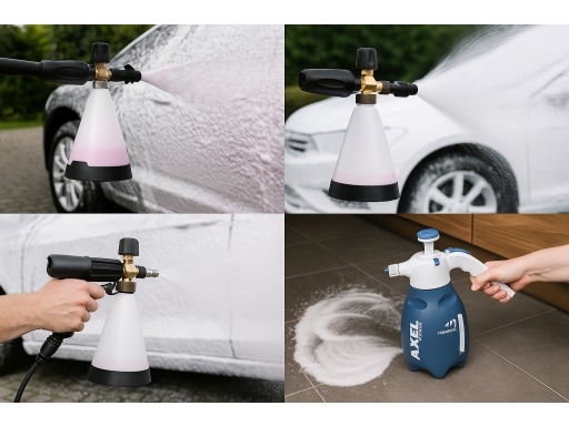 Produktguide testar Foam lance
