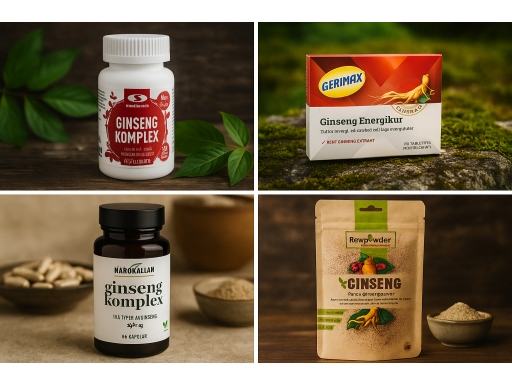 Produktguide testar Ginseng