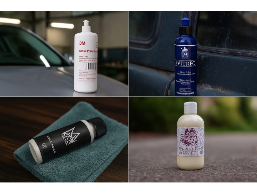 Produktguide testar Glaspolermedel