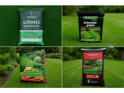 Produktguide testar Gräsmattegödsel