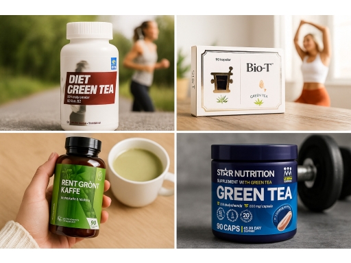 Produktguide testar Grönt te kapslar
