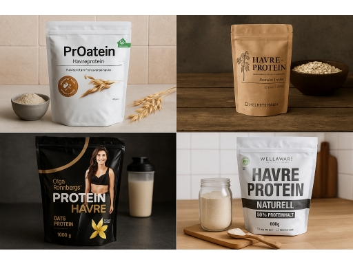 Produktguide testar Havreprotein
