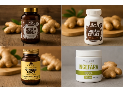 Produktguide testar Ingefära kapslar