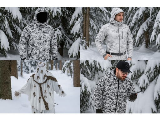 Produktguide testar Kamouflagekläder Snö