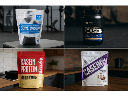 Produktguide testar Kaseinpulver