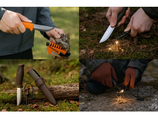 Produktguide testar Kniv med Tändstål
