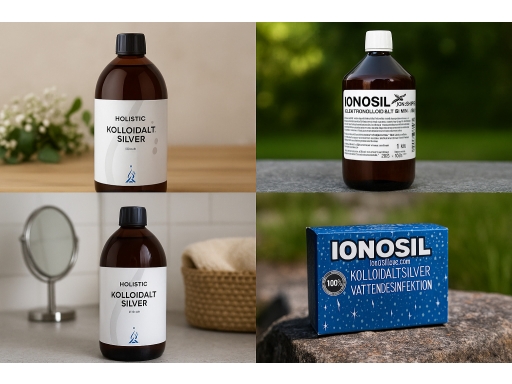Produktguide testar Kolloidalt Silver