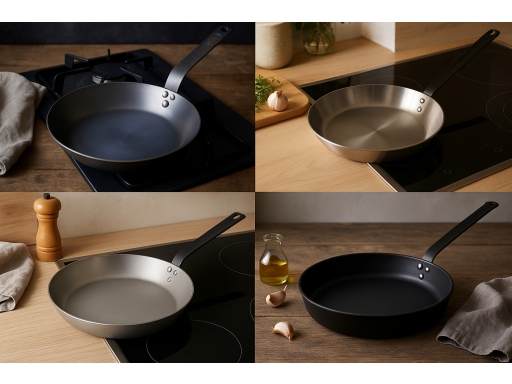 Produktguide testar Kolstålspanna