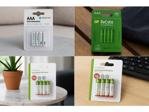Produktguide testar Laddningsbara batterier
