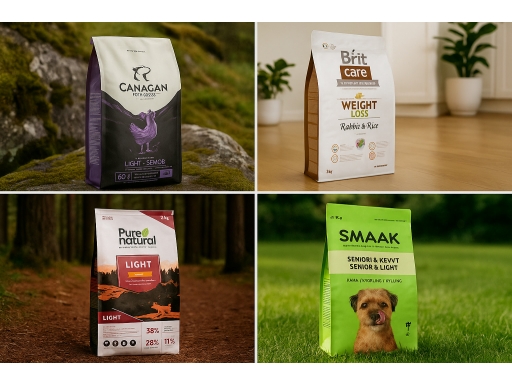 Produktguide testar Lågkalorifoder hund