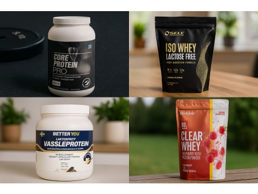 Produktguide testar Laktosfritt proteinpulver