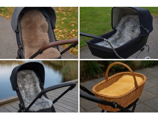 Produktguide testar Lammskinn barnvagn