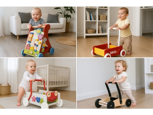 Produktguide testar Lära gå vagn