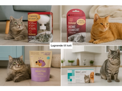 Produktguide testar Lugnande till katt