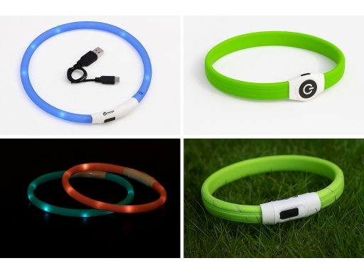 Produktguide testar Lysande hundhalsband