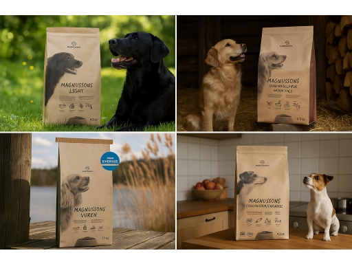 Produktguide testar Magnussons hundfoder